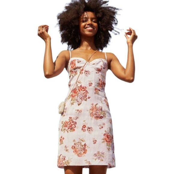 Brock Collection x H&M Floral Bustier Dress - Picture 1 of 7